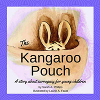 kangaroo pouch kids book cover